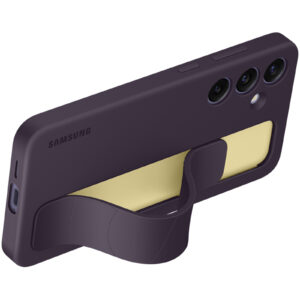 Samsung Galaxy S24  5G Standing Grip Case - Dark Violet > Phones & Accessories > Mobile Phone Cases > Samsung Cases - NZ DEPOT