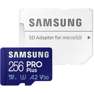 Samsung Pro PLUS 256GB Micro SDXC with Adapter up to 160MB/s Read up to 120MB/s Write > PC Peripherals > Memory Cards & USB Drives > MicroSD Cards - NZ DEPO