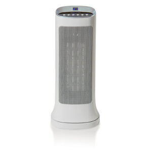Sheffield Digital Ceramic PLA1706 Tower Heater 2 Heat Setting (1000/2000w) with Cool Air Function Remote Control with Timer Overheat Safety and Anti-tip cut off >