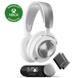 Steelseries Nova Pro Wireless Multi-System Gaming Headset for Xbox & PC - White > PC Peripherals > Headsets > Gaming Headsets - NZ DEPOT