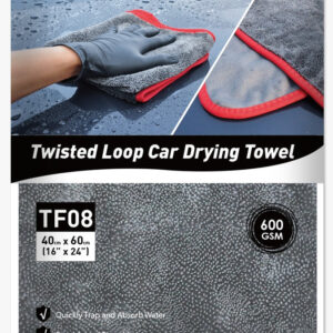 TONYIN TWISTED LOOP CAR DRYING TOWEL (40x60cm 600gsm) - NZ DEPOT