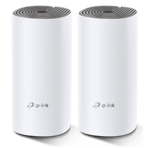 TP-Link Deco E4 (AC1200) Dual-Band WiFi 5 Whole Home Mesh System - 2 Pack > Networking > Routers > Mesh Routers - NZ DEPOT