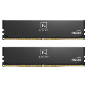 Team CTCCD532G5600HC46DC01 TEAM T-CREATE CLASSIC 32GB 2x16GB Kit 5600 DDR5 DIMM with HEATSINK > PC Parts > RAM > Desktop RAM - NZ DEPOT