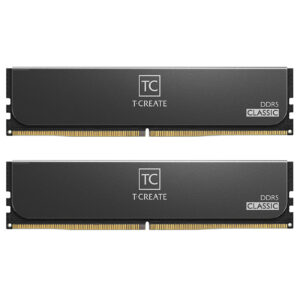 Team CTCCD564G5600HC46DC01 TEAM T-CREATE CLASSIC 64GB 2x32GB Kit 5600 DDR5 DIMM with HEATSINK > PC Parts > RAM > Desktop RAM - NZ DEPOT