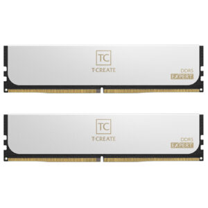 Team CTCWD532G6000HC38ADC01 TEAM T-CREATE EXPERT 32GB (2 x 16GB) DDR5 6000 (PC5 48000)DesktopMemoryWHITE HEATSINK > PC Parts > RAM > Desktop RAM - NZ DEPOT