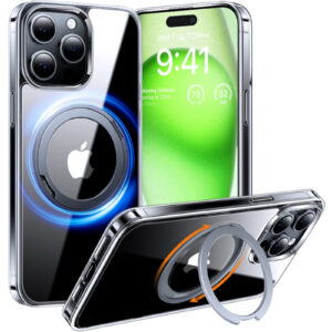 Torras iPhone 15 Pro (6.1") UPRO Ostand Pro Case - Clear > Phones & Accessories > Mobile Phone Cases > Apple Cases - NZ DEPOT
