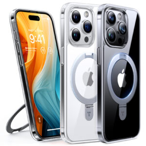 Torras iPhone 15 Pro Max (6.7") UPRO Ostand Case - Clear > Phones & Accessories > Mobile Phone Cases > Apple Cases - NZ DEPOT