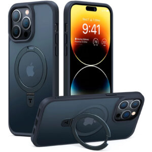 Torras iPhone 15 Pro Max (6.7") UPRO Ostand Matte Case - Black > Phones & Accessories > Mobile Phone Cases > Apple Cases - NZ DEPOT