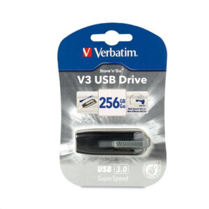 VERBATIM 49168  Store n Go V3 USB 3.0 Drive 256 > PC Peripherals > Memory Cards & USB Drives >  - NZ DEPOT