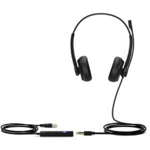 Yealink  UH34 SE USB Wired On-Ear Headset - Teams Certified > PC Peripherals > Headsets > Business Headsets - NZ DEPOT