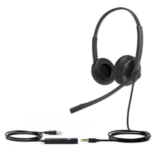 Yealink  UH34 SE USB Wired On-Ear Headset - Teams Certified > PC Peripherals > Headsets > Business Headsets - NZ DEPOT