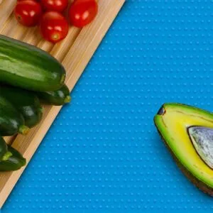 Buy SOGA 2X 30x300cm Blue Kitchen Shelf Drawer Cabinet Multi Use Liner Non Slip Mat Online - Household Supplies & Cleaning - 2 - NZ Depot Free Shipping