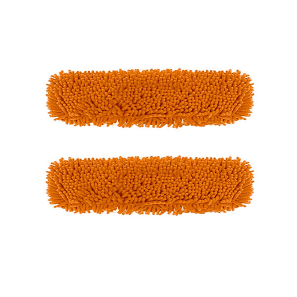 Soga 2X 60X12 Orange Microfiber Flat Mop Floor Cleaning Pads Rotating Dust Remover, Home &Amp; Garden, Cleaning, Mops &Amp; Buckets, , ,  - Nz Depot 1