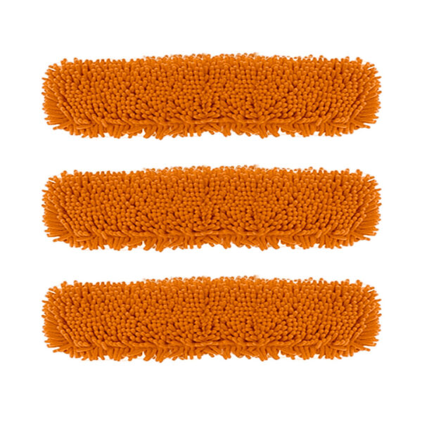 Soga 3X 80X12 Orange Microfiber Flat Mop Floor Cleaning Pads Rotating Dust Remover, Home &Amp; Garden, Cleaning, Mops &Amp; Buckets, , ,  - Nz Depot 1