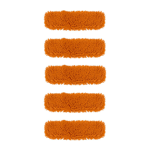 Soga 5X 50X12 Orange Microfiber Flat Mop Floor Cleaning Pads Rotating Dust Remover, Home &Amp; Garden, Cleaning, Mops &Amp; Buckets, , ,  - Nz Depot 1