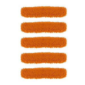 SOGA 5X 80x12 Orange Microfiber Flat Mop Floor Cleaning Pads Rotating Dust Remover, Home & Garden, Cleaning, Mops & Buckets, , ,  - NZ DEPOT 1