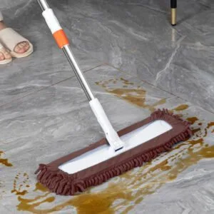 Buy SOGA 60x12 Coffee Microfiber Flat Mop Floor Cleaning Pads Rotating Dust Remover Online - Home & Garden / Cleaning / Mops & Buckets - 2 - NZ Depot Free Shipping