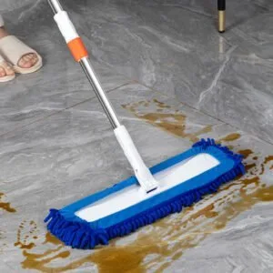Buy SOGA 80x12 Microfiber Flat Mop Floor Cleaning Pads Rotating Dust Remover Blue Online - Home & Garden / Cleaning / Mops & Buckets - 2 - NZ Depot Free Shipping