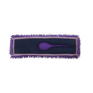 Buy SOGA 90x22 Purple Microfiber Flat Mop Floor Cleaning Pads Rotating Dust Remover Online - Home & Garden / Cleaning / Mops & Buckets - 1 - NZ Depot Free Shipping