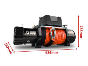 13000lbs Winch Set Syn. Rope PR6546 Diesel Pumps NZ DEPOT