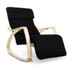 Bentwood Rocking Armchair Black