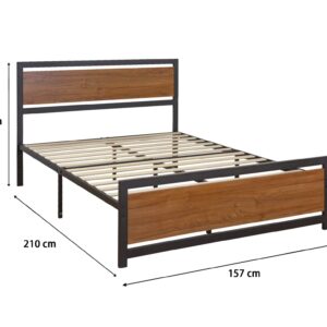 Bivio Queen Bed with Mem23 Mattress