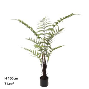 DS BS Artificial Plastic Tropical Palm Tree Pteridophytes-100CM