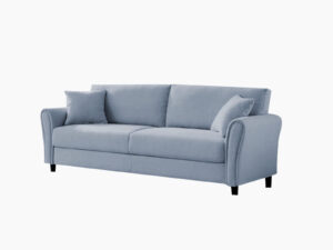 Ds Cozza Linen Sofa Blue Pr65464 Sofas Sectionals Sofa Beds Nz Depot - Nz Depot