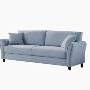 DS Cozza Linen Sofa Blue