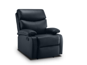 Ds Giselle Recliner Chair Pu Black Pr65506 Recliners Nz Depot - Nz Depot