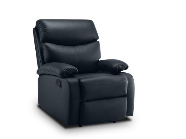 Giselle Recliner Chair Pu Black