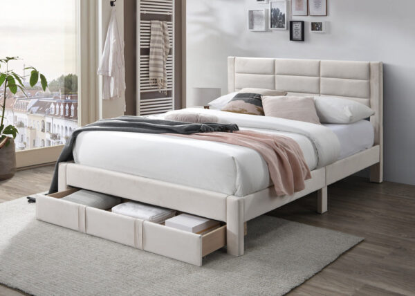 Hernan Queen Bed With L30 Mattress