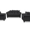 DS NZ Made Chika sofa 3+2+1 Vish black ( Zest )