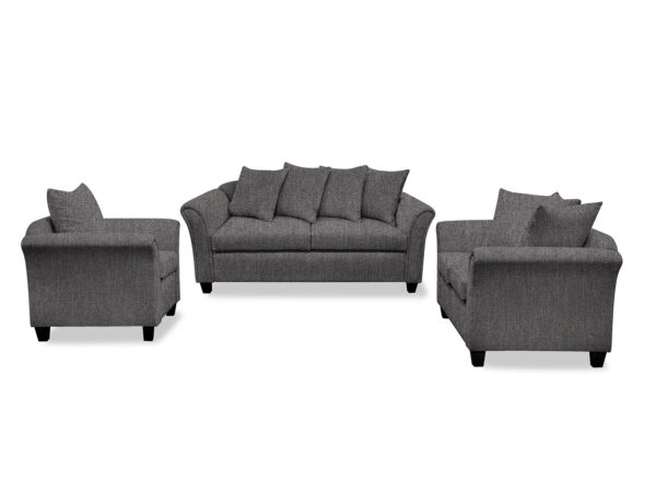 Ds Nz Made Chika Sofa 3+2+1 Kido Black