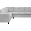 DS NZ made Kareena corner sofa Comfy silver