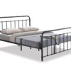 Darcy Queen Bed Frame- Metal Black