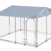 Dog Run with roof 3X3X1.8M