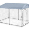 Dog Run B Upgrade Roof 4X2.3X1.8M
