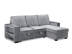 Enkel Pull Out Sofa Grey Pr11711 Sofas Sectionals Sofa Beds Nz Depot - Nz Depot