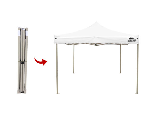 Gazebo C 3X3M Heavy Duty white
