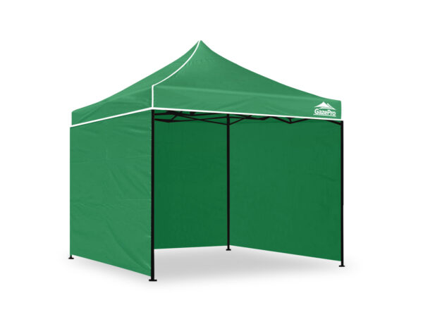 Ds Gazebo C Silver Coated Roof 3X3M Green