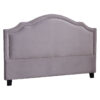Headboard NZK Velvet Light Grey