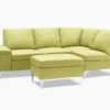 Kristin Sectional Sofa Set Linen Mustard