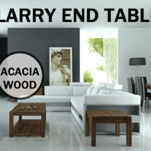 Larry End Table **Acacia Wood**