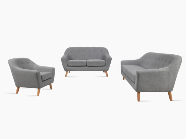 Leisure Sofa Set S18 Linen Grey