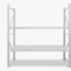 Longspan Shelving 1.5M - Main Bay 2 Layer Grey White
