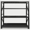 Longspan Shelving 1.5M - Main Bay 4 Layer Black