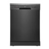 Midea 14 Place Setting Dishwasher Black Steel JHDW143BK