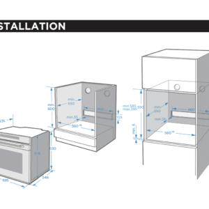 Midea 60cm Built-In Oven with 8 Cooking Functions | Midea Kitchen Appliances NZ - Ovens - 7NM20M1-2 - NZ DEPOT