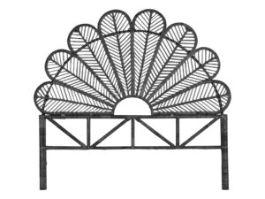 Rattan Bedhead Peacock Queen Pr8321 1 Headboards Nz Depot 1 - Nz Depot